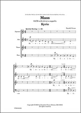 Mass SATB choral sheet music cover